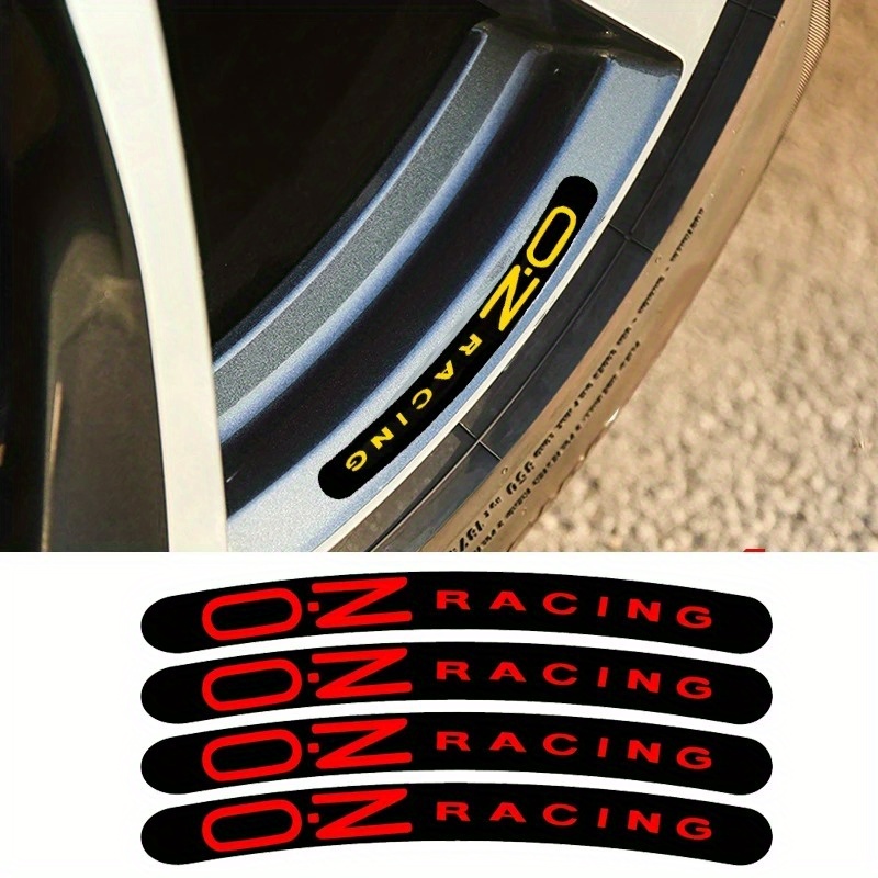 Spoke Reflector Set - 4pcs Set Car Reflective Stickers For