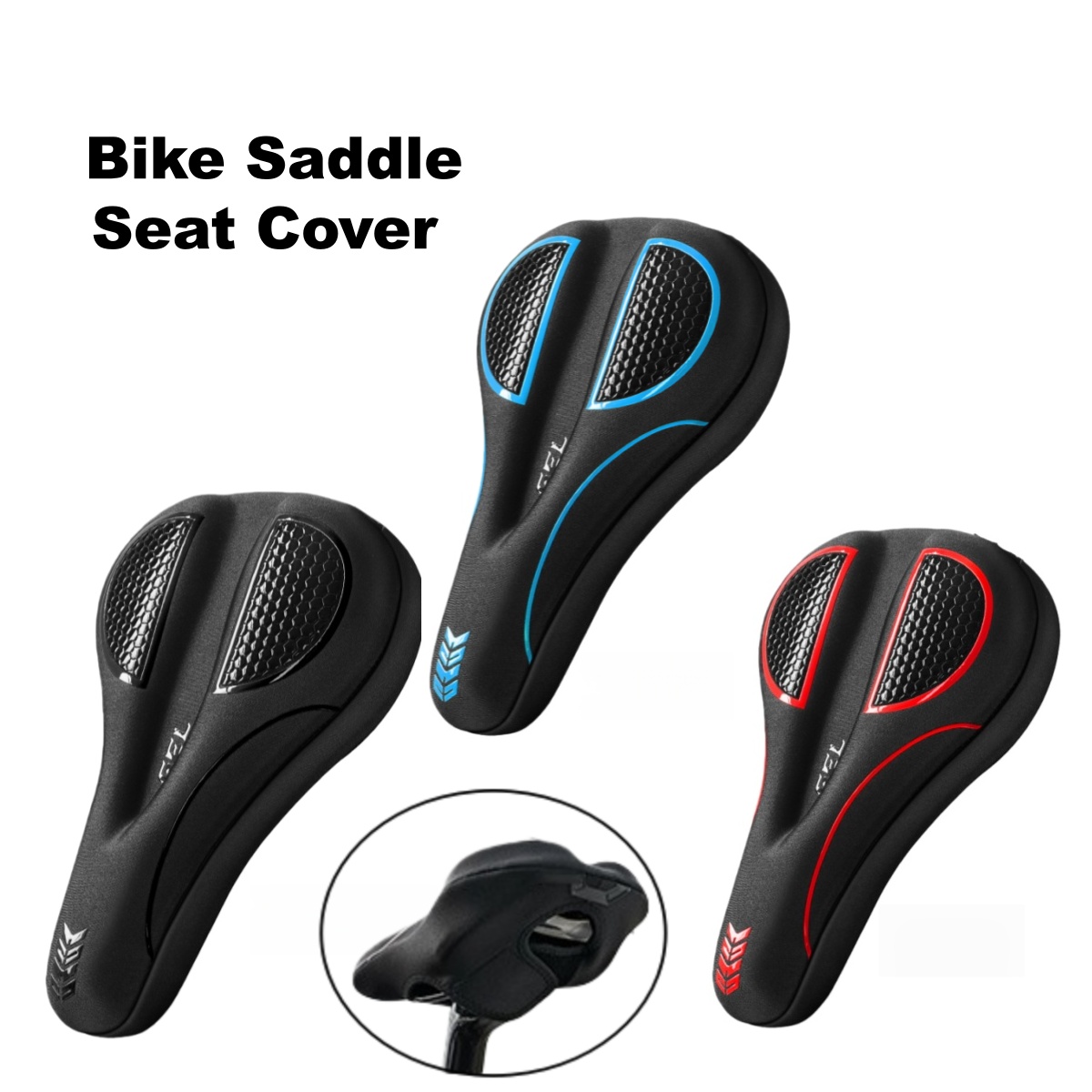 Commuting By Bike - Bike Seat Cushion Gel Padded Saddle