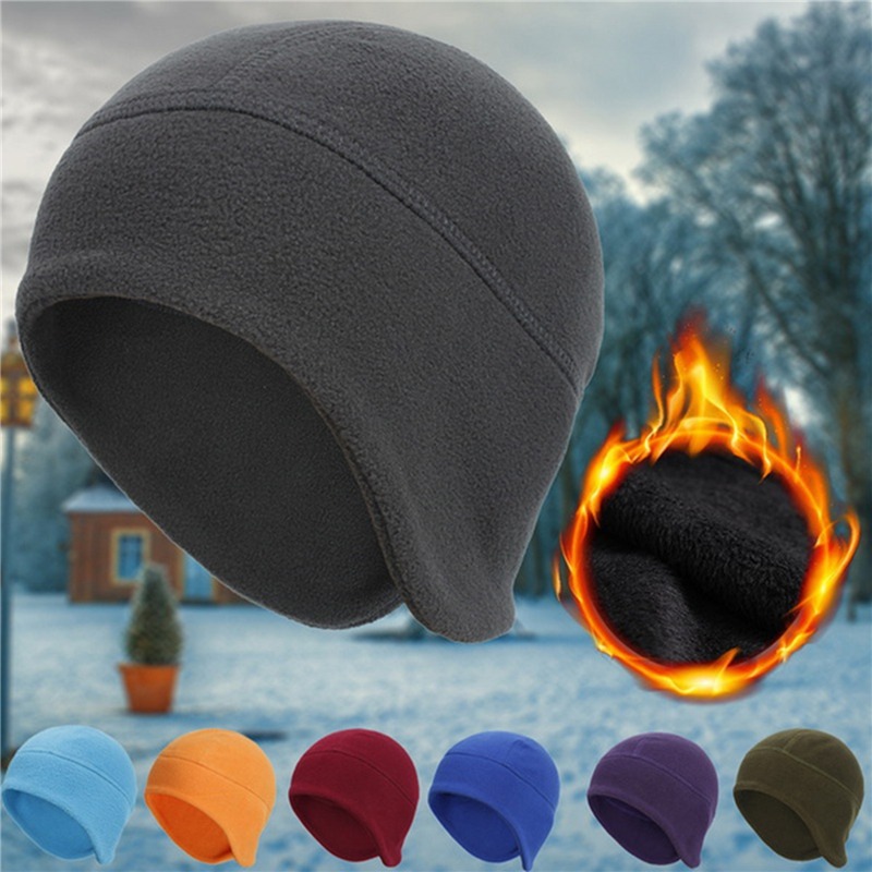 Winter Cycling Commute - Fleece Earflap Hat Cycling Autumn Winter