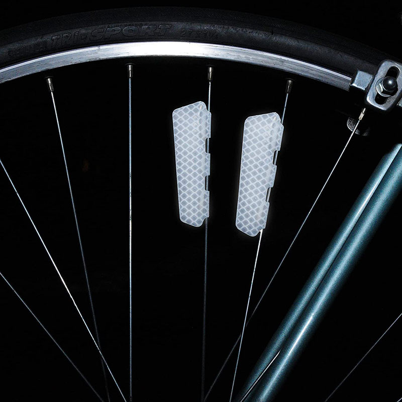 Spoke Reflector Set - 4Pcs/Set Bike Reflective Sticker Wheel Spoke