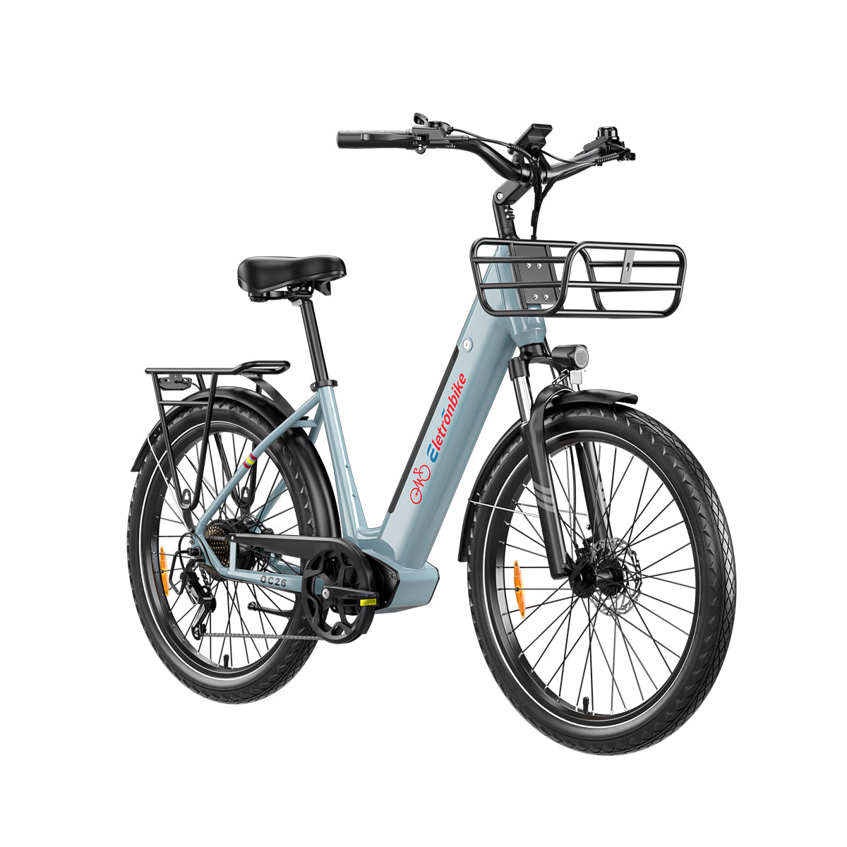 Commuting With Bike - ELETRONBIKE OC26 Rear Hub Motor Aluminum