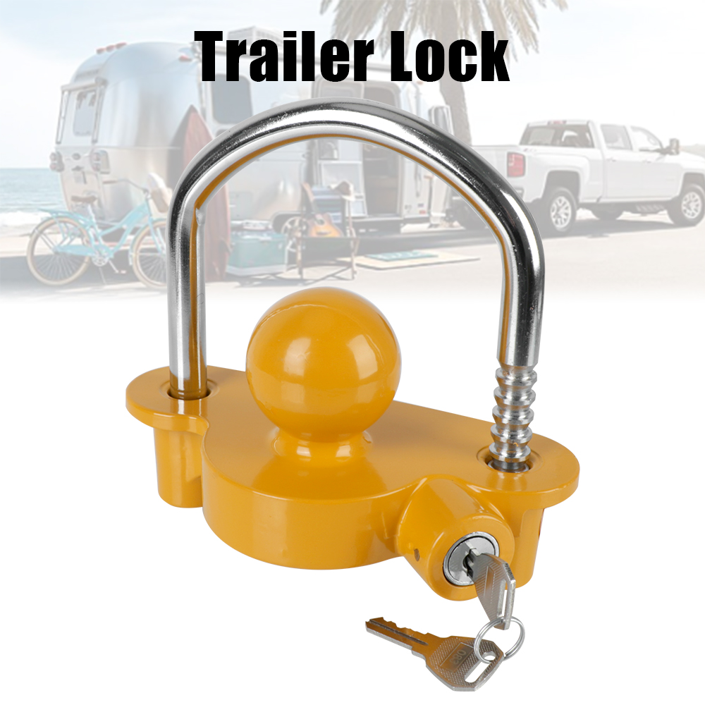 U Lock Heavy Duty - Tow Ball Security Anti-Theft Trailer Coupler
