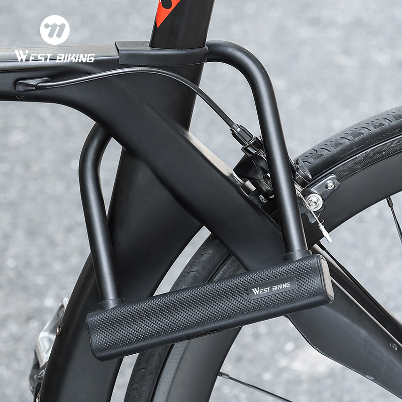 U Lock Heavy Duty - WEST BIKING MTB Road Bike Motorcycle