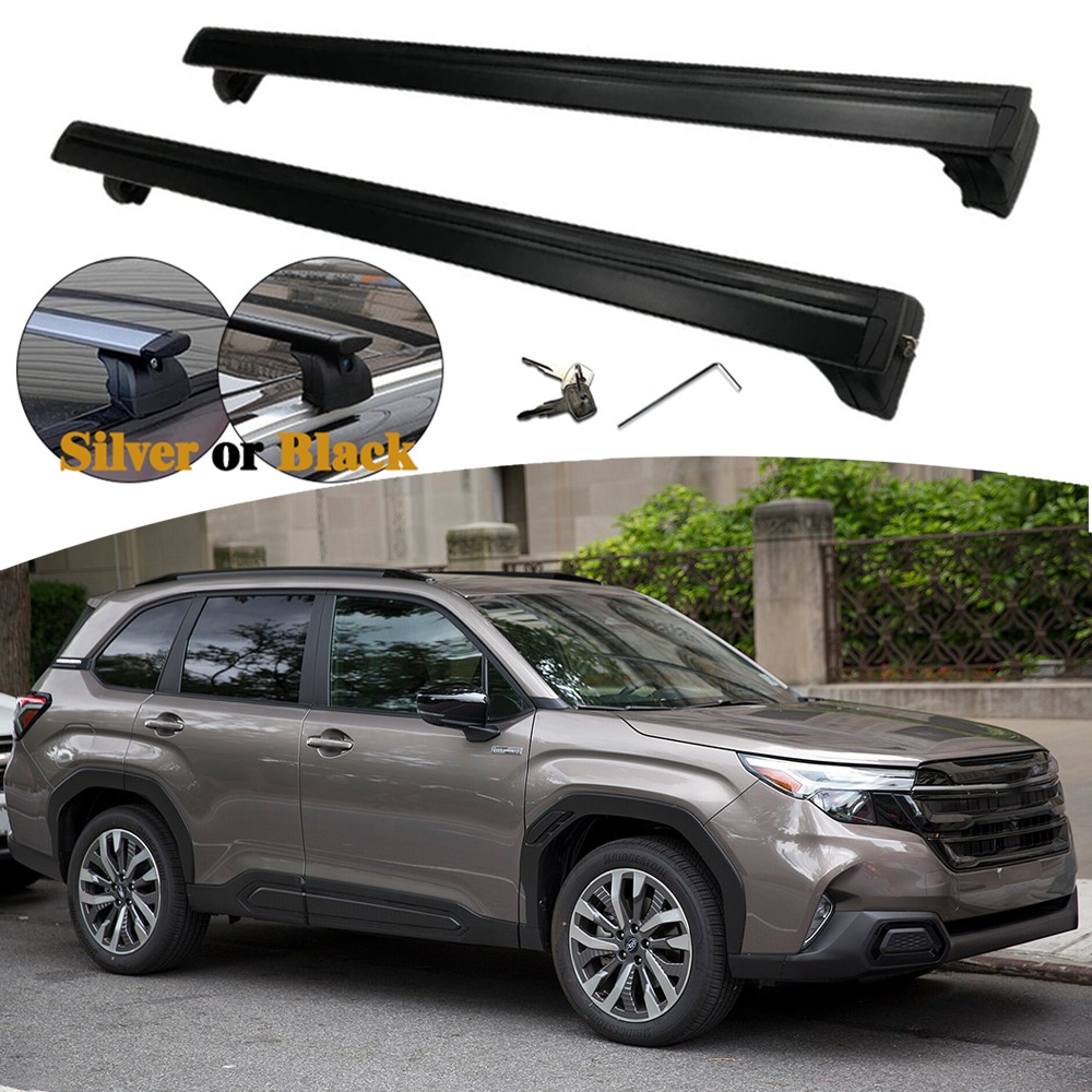 Cargo Rack Aluminum - 2PCS Aluminum Ajustable Crossbar Fit for