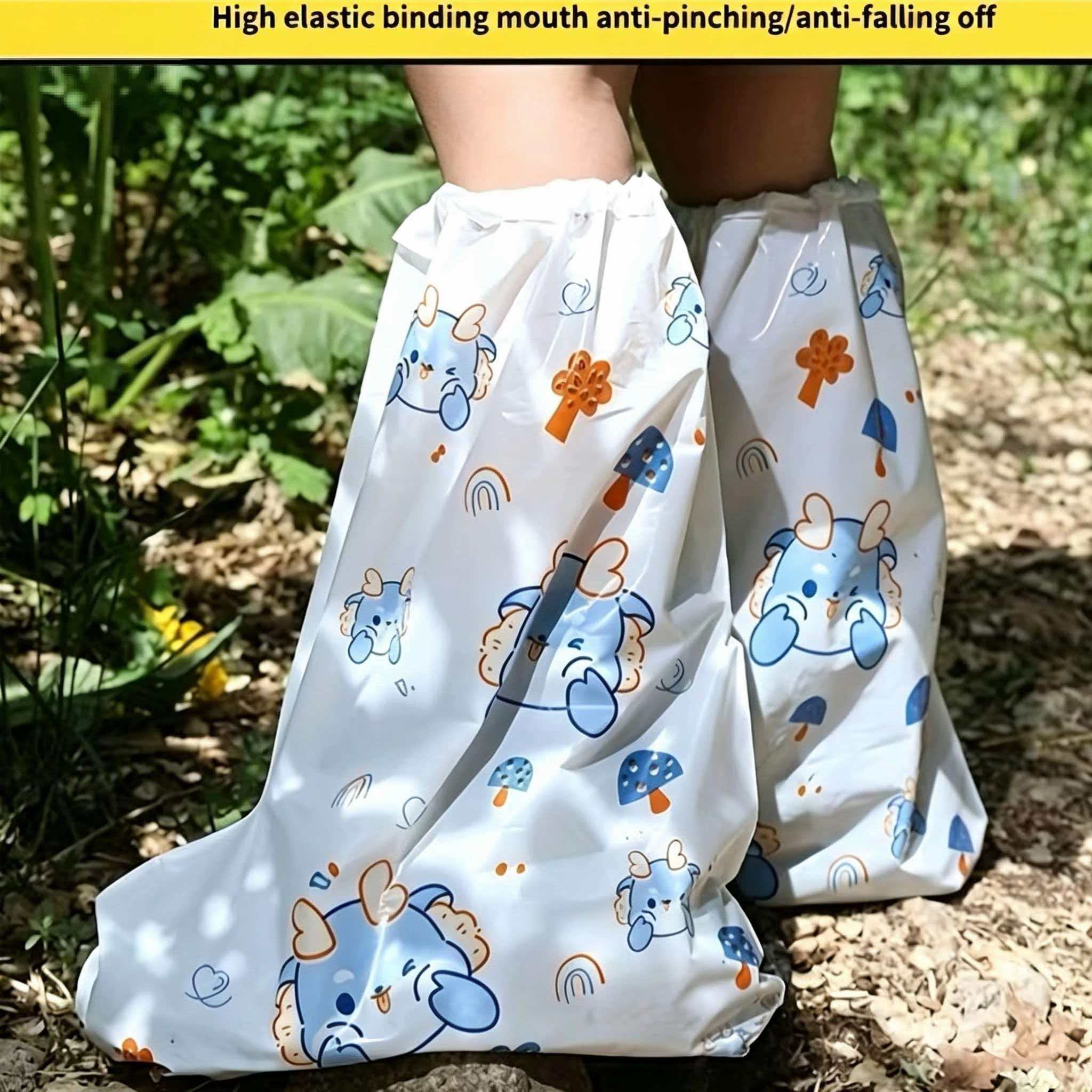 Cycling Shoes For Commute - 10pc Small Dinosaur Cartoon Printed Shoe