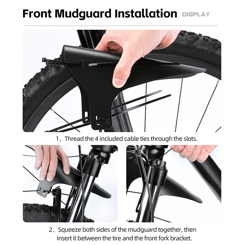 Bike Mudguard Set Front Rear F - đánh giá và giá Fender Mudguard Set
