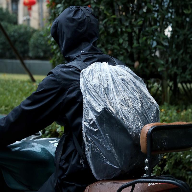 Disposable Backpack Rain Cover - đánh giá và giá Cycling Commute In Rain