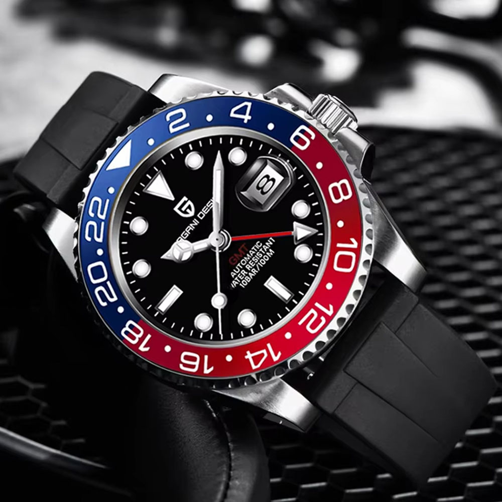 40mm PAGANI DESIGN GMT Men Wat - đánh giá và giá Cycling Zones