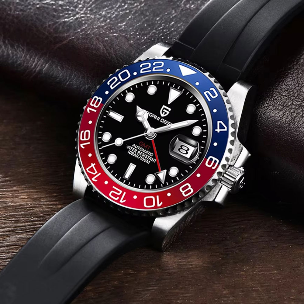 40mm PAGANI DESIGN GMT Men Wat - đánh giá và giá Cycling Zones