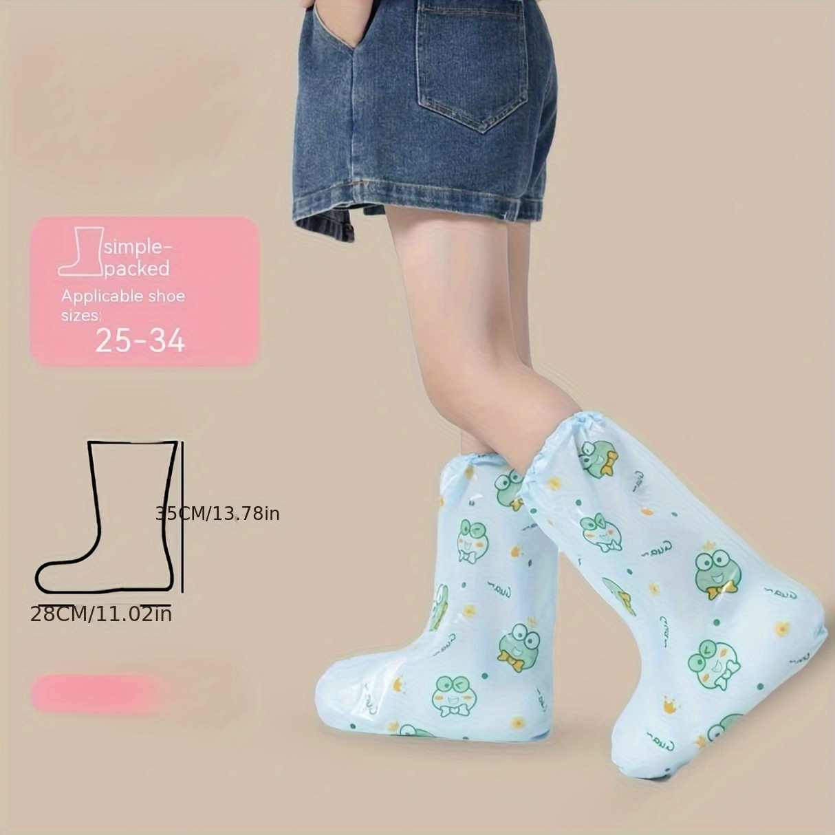 10pc Frog Cartoon Shoe Covers  - đánh giá và giá Cycling Shoes For Commute