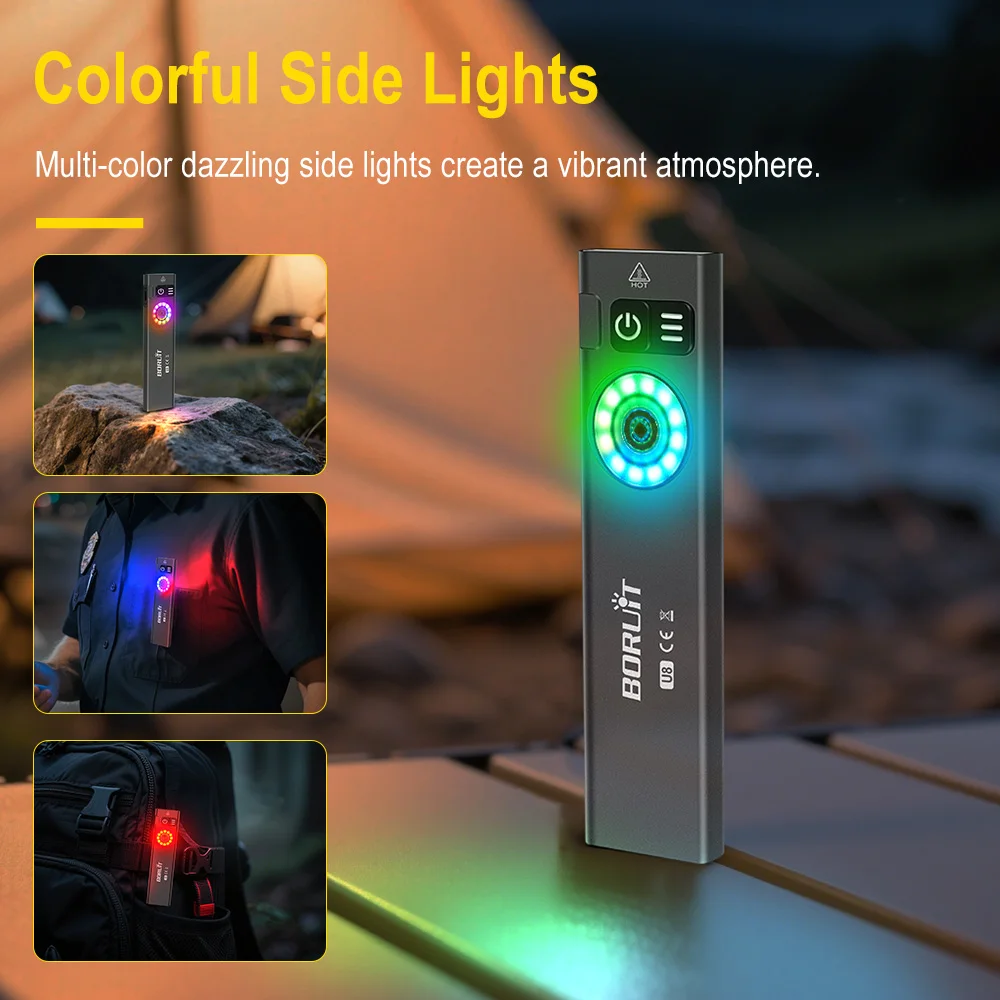 BORUiT U8 650LM EDC LED Flashl - đánh giá và giá Cycling To Work