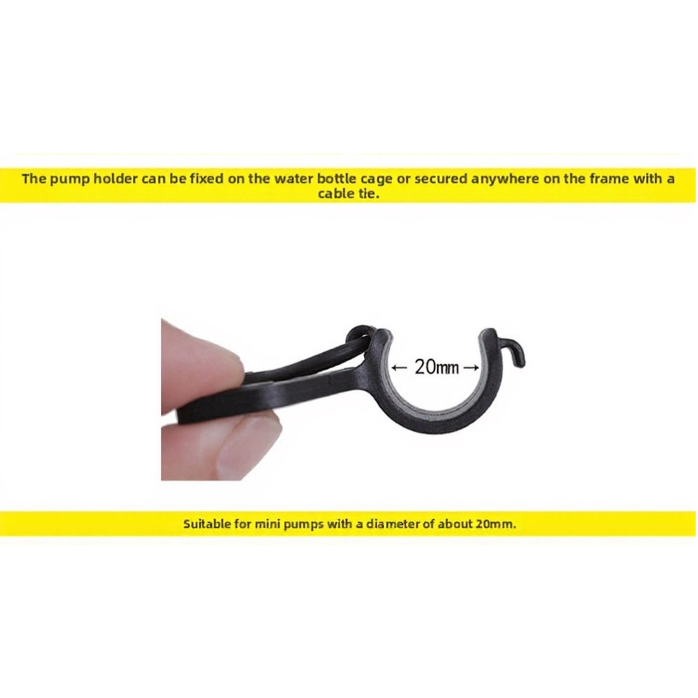 Floor Pump Holder Set 2pcs Nyl - đánh giá và giá Bike Pump Frame Mount