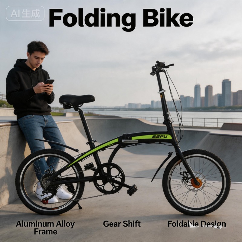 UltraLight 20 Inch Folding Bik - đánh giá và giá Commuting With Bike