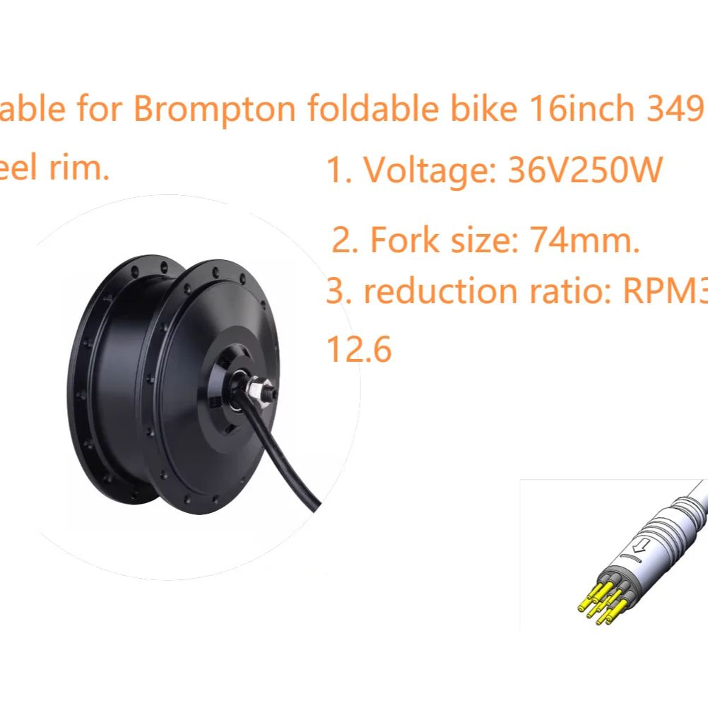 Suitable for Electric brompton - đánh giá và giá Dynamo Hub Front