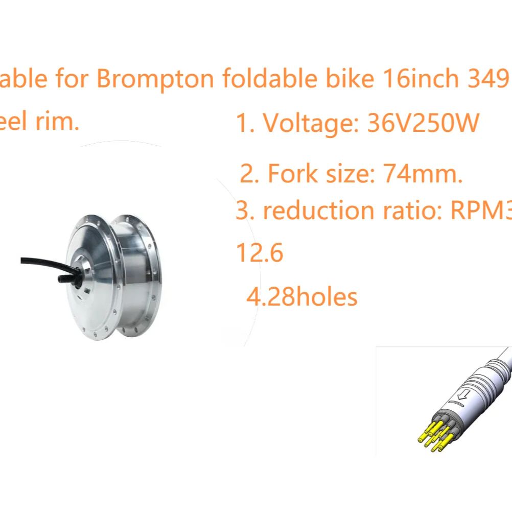 Suitable for Electric brompton - đánh giá và giá Dynamo Hub Front
