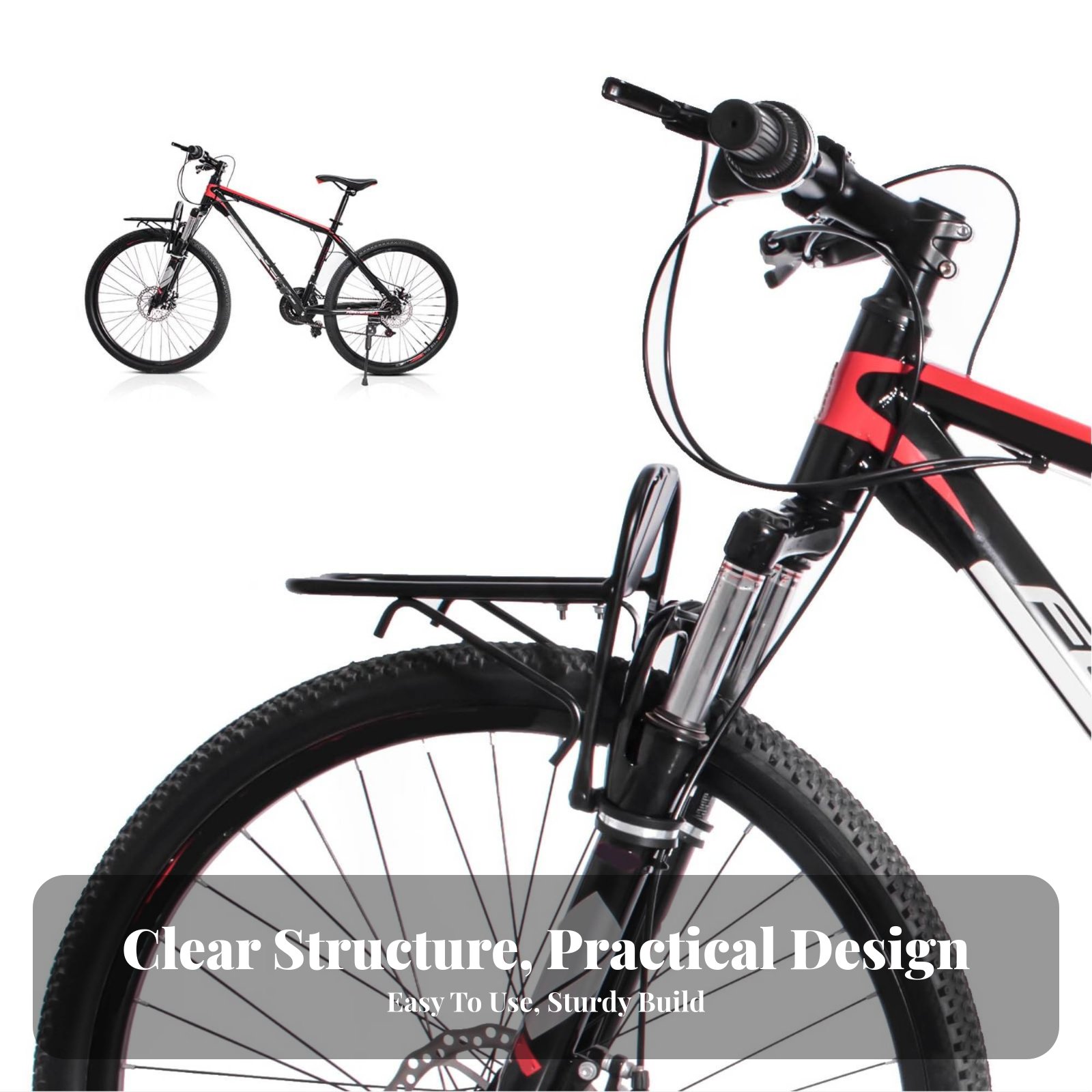 Cycle Front Rack Aluminum Allo - đánh giá và giá Cargo Rack Aluminum