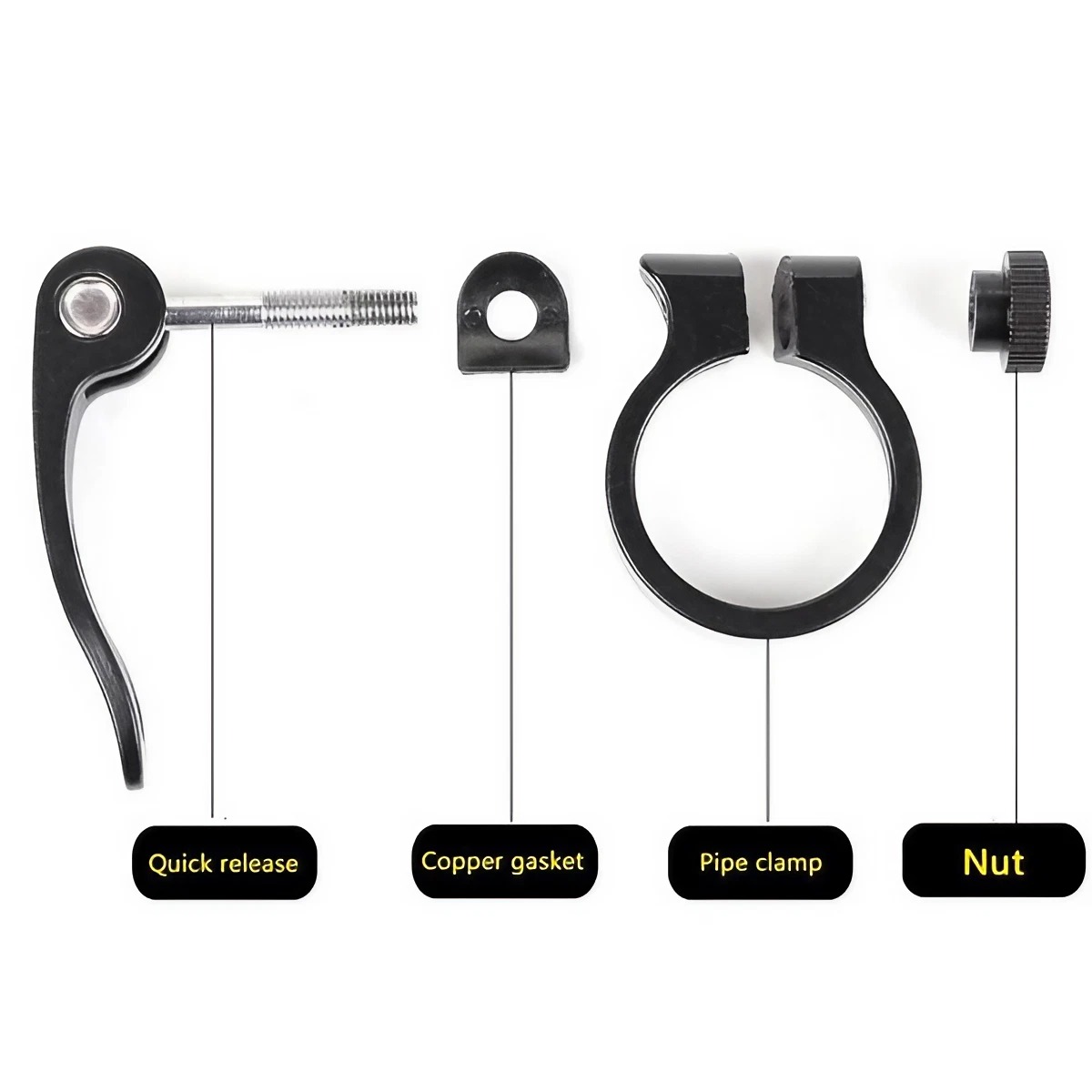 Aluminum Alloy Quick Release B - đánh giá và giá Commuting By Bike