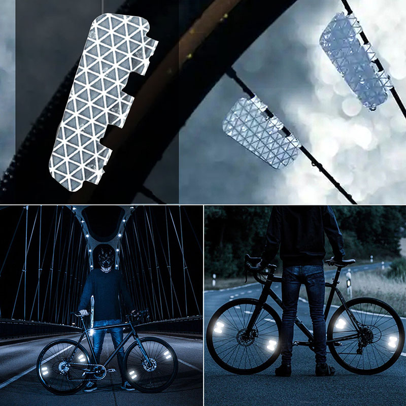 4Pcs/Set Bike Reflective Stick - đánh giá và giá Spoke Reflector Set