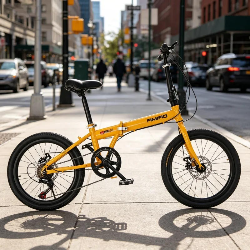 20 Inch Yellow Spoke Wheel Fol - đánh giá và giá Commuting With Bike
