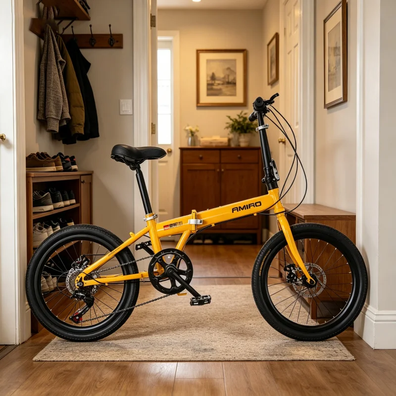 20 Inch Yellow Spoke Wheel Fol - đánh giá và giá Commuting With Bike
