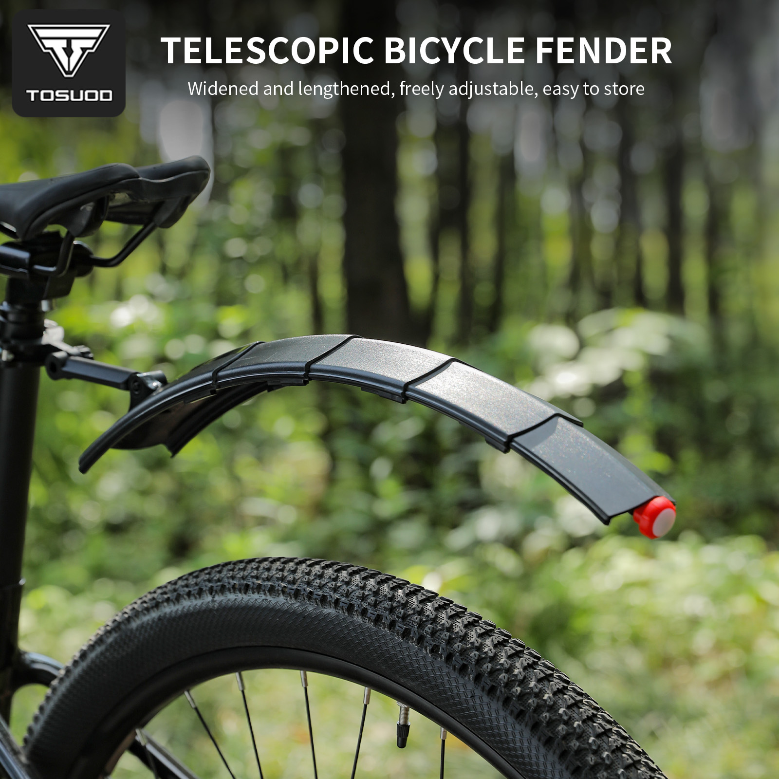 TOSUOD Adjustable Length Bike  - đánh giá và giá Fender Mudguard Set