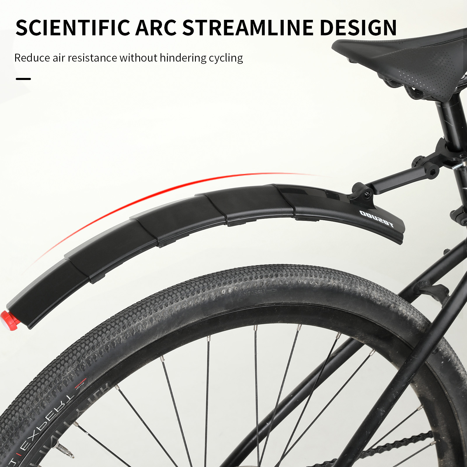 TOSUOD Adjustable Length Bike  - đánh giá và giá Fender Mudguard Set