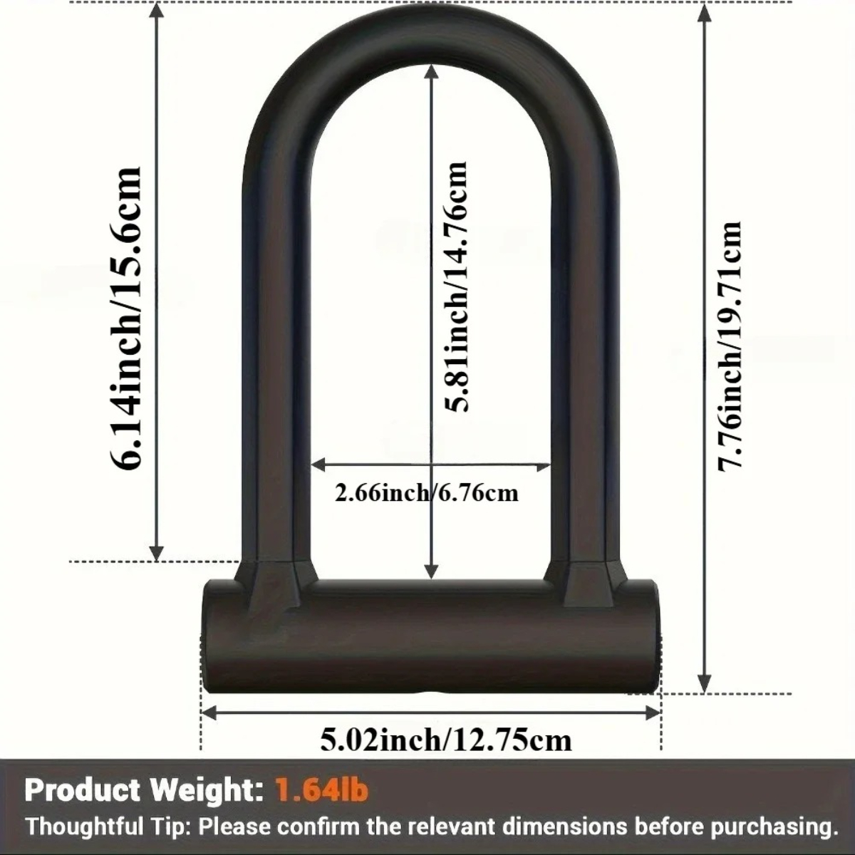 Bike Lock Heavy Duty Anti Thef - đánh giá và giá U Lock Heavy Duty