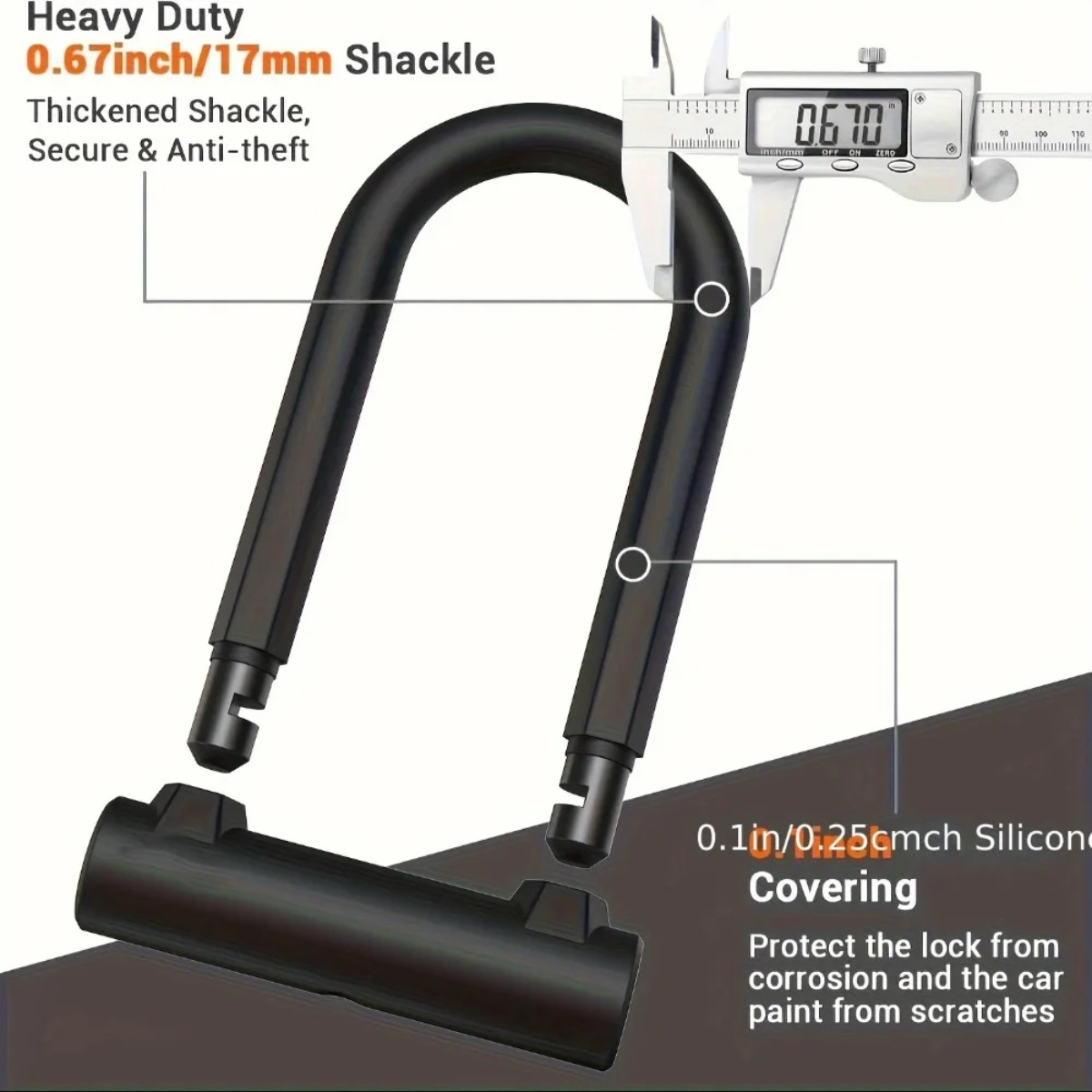 Bike Lock Heavy Duty Anti Thef - đánh giá và giá U Lock Heavy Duty
