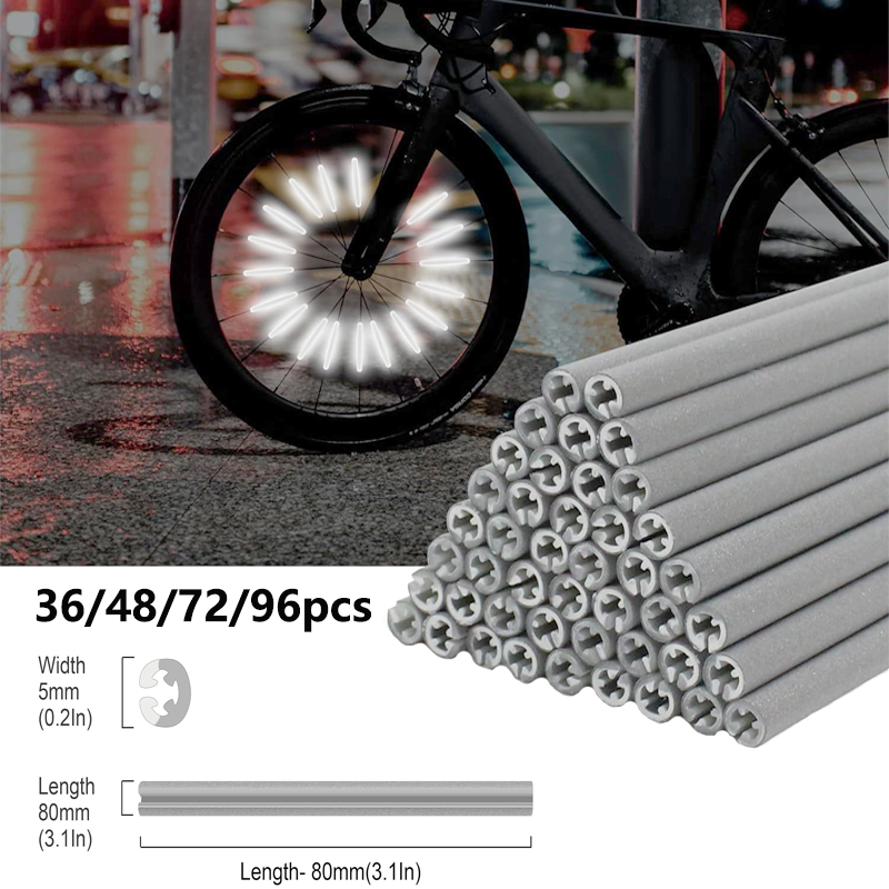 36/48/72/96Pieces 8cm Spoke Re - đánh giá và giá Spoke Reflector Set