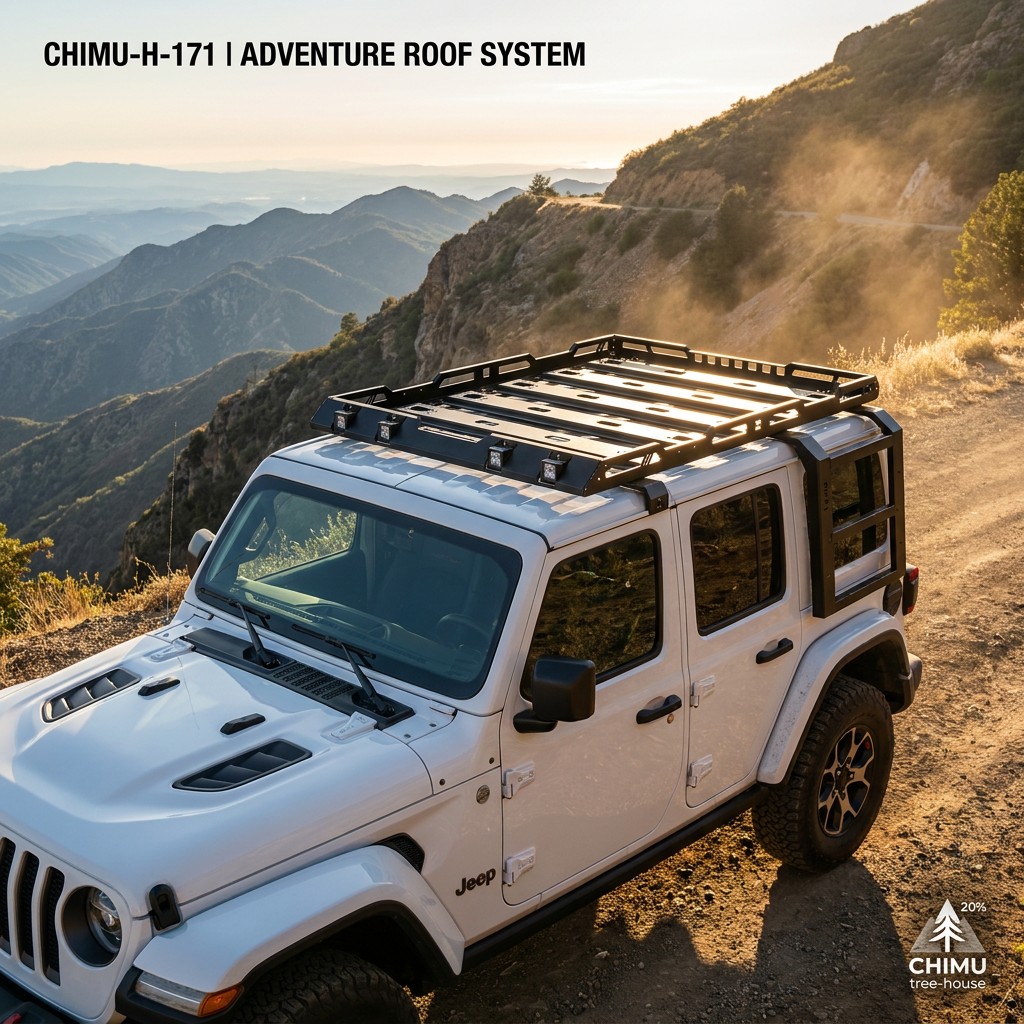 【CHIMU HOME】 for Wrangler JL J - đánh giá và giá Cargo Rack Aluminum