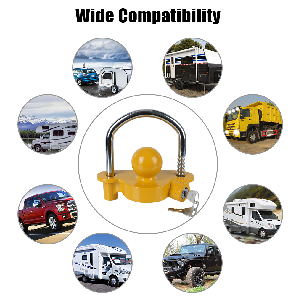 Tow Ball Security Anti-Theft T - đánh giá và giá U Lock Heavy Duty