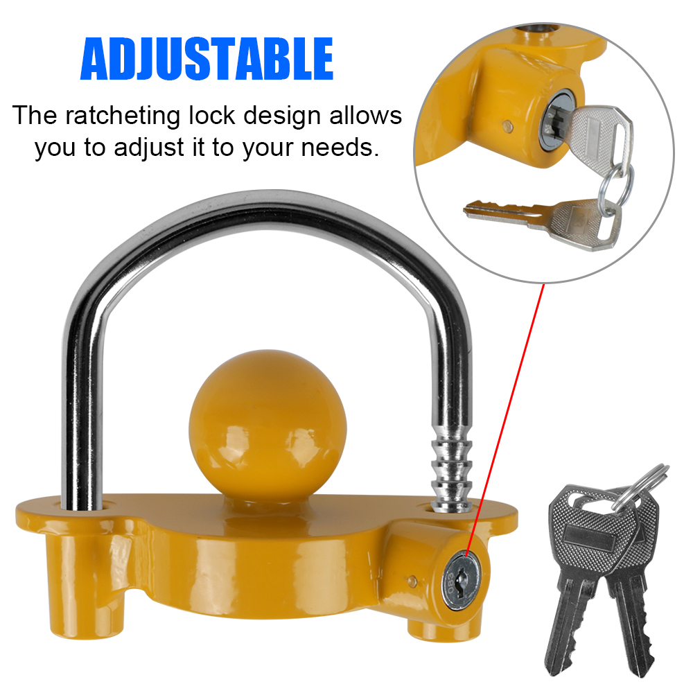 Tow Ball Security Anti-Theft T - đánh giá và giá U Lock Heavy Duty