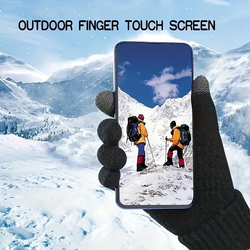 1-10Pairs Thick Knit Touchscre - đánh giá và giá Winter Cycling Commute