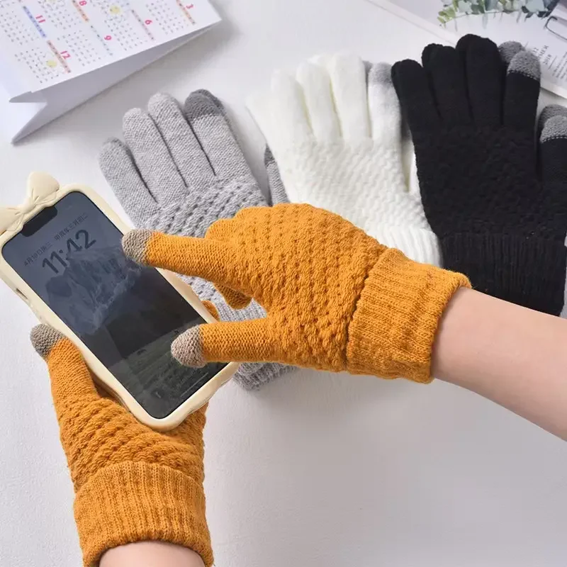 1-10Pairs Thick Knit Touchscre - đánh giá và giá Winter Cycling Commute