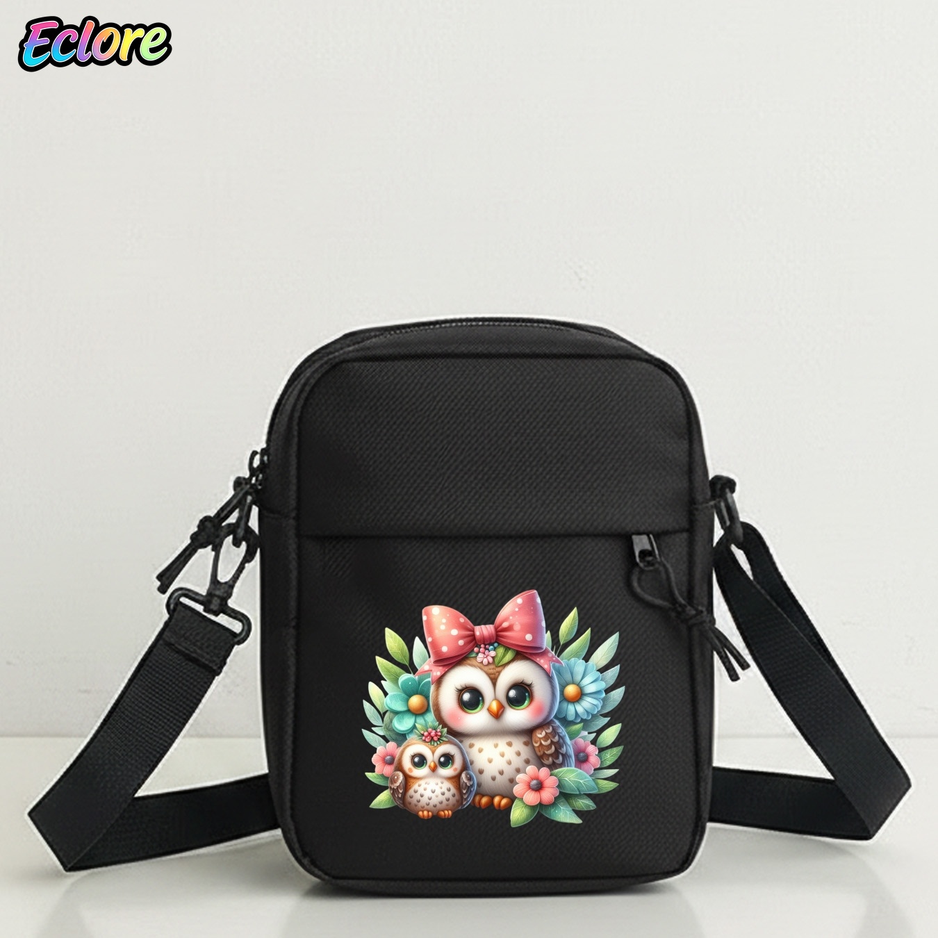Owl Print Oxford Shoulder Bag  - đánh giá và giá Cycling To Work
