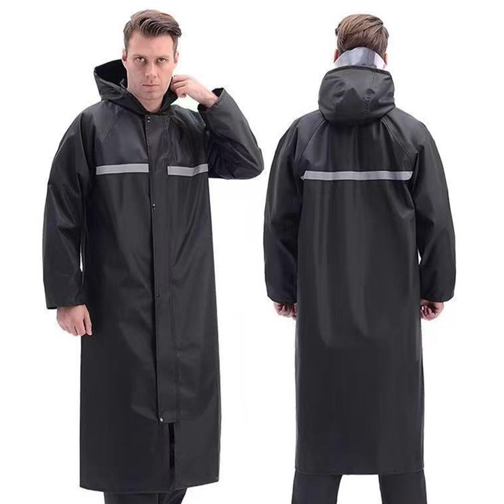 Waterproof Hooded Rain Poncho, - đánh giá và giá Cycling Commute In Rain