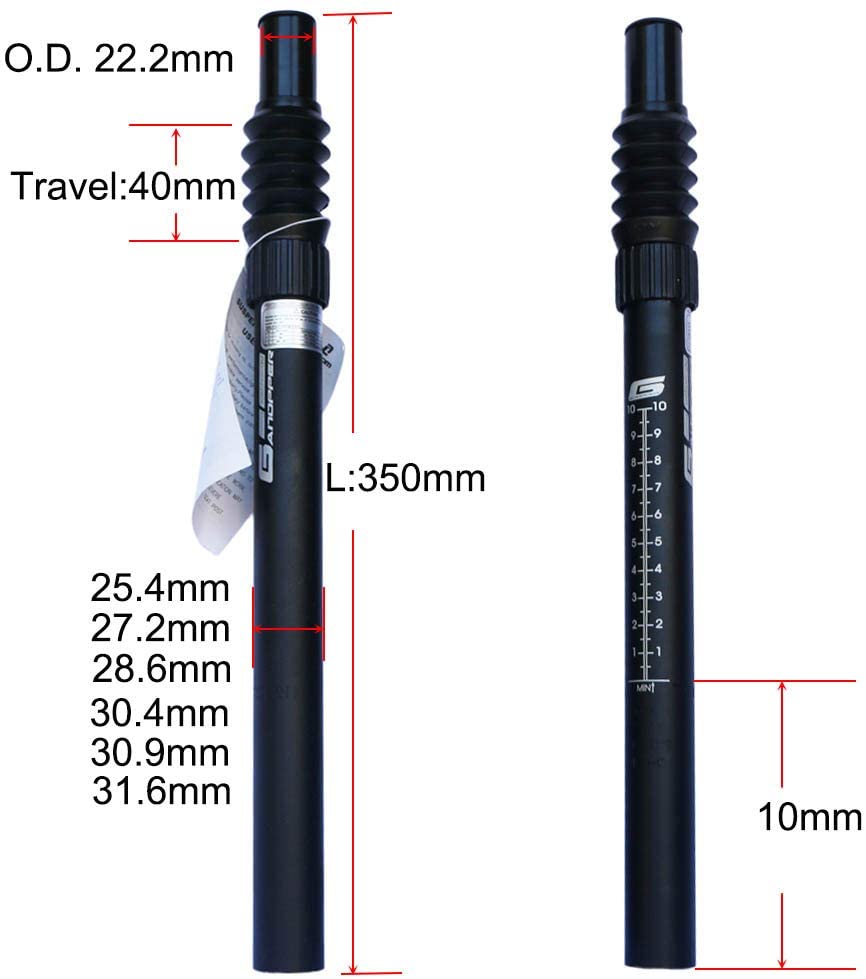 ZOOM Treo Xe Đạp Seatpost 25.4 - đánh giá và giá Commuting By Bike