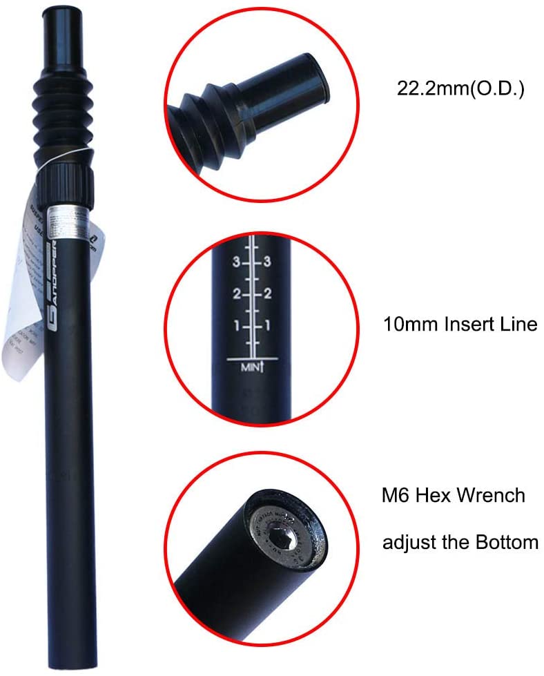 ZOOM Treo Xe Đạp Seatpost 25.4 - đánh giá và giá Commuting By Bike