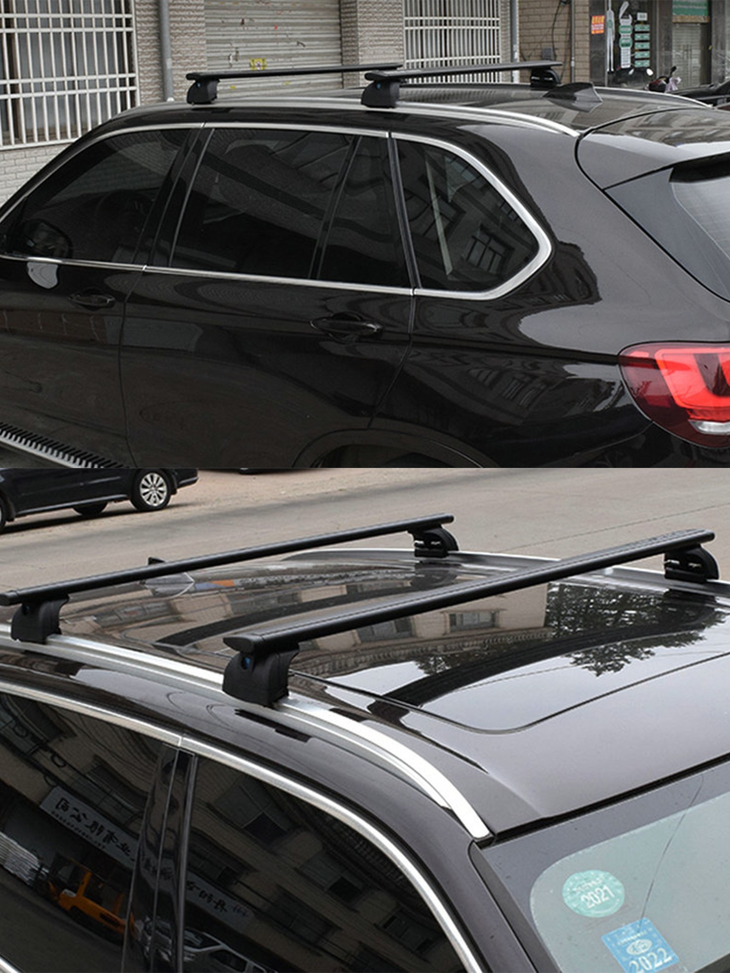 2PCS Aluminum Ajustable Crossb - đánh giá và giá Cargo Rack Aluminum