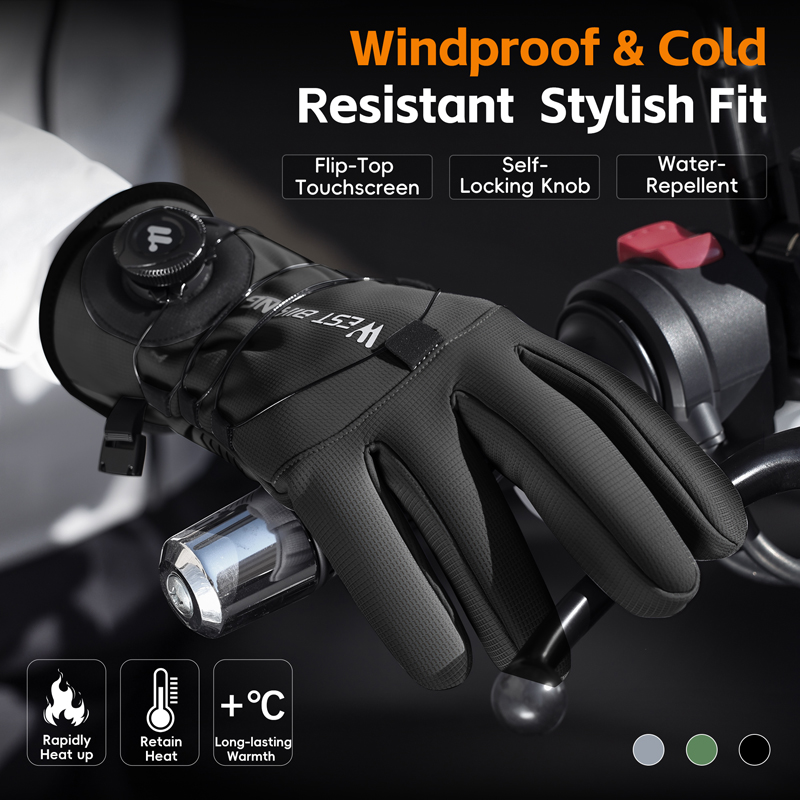 Winter Bike Gloves Magnetic Qu - đánh giá và giá Winter Cycling Commute