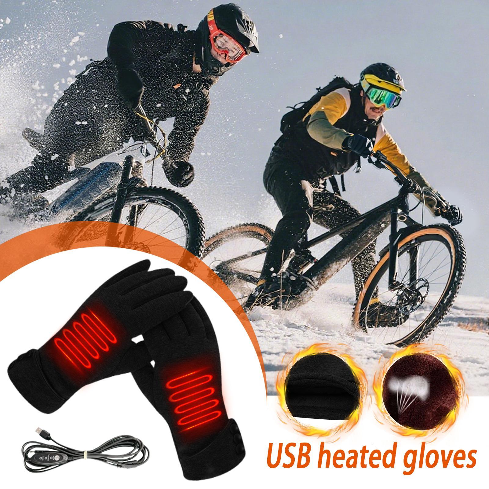 Heating Gloves 3-level USB Win - đánh giá và giá Winter Cycling Commute