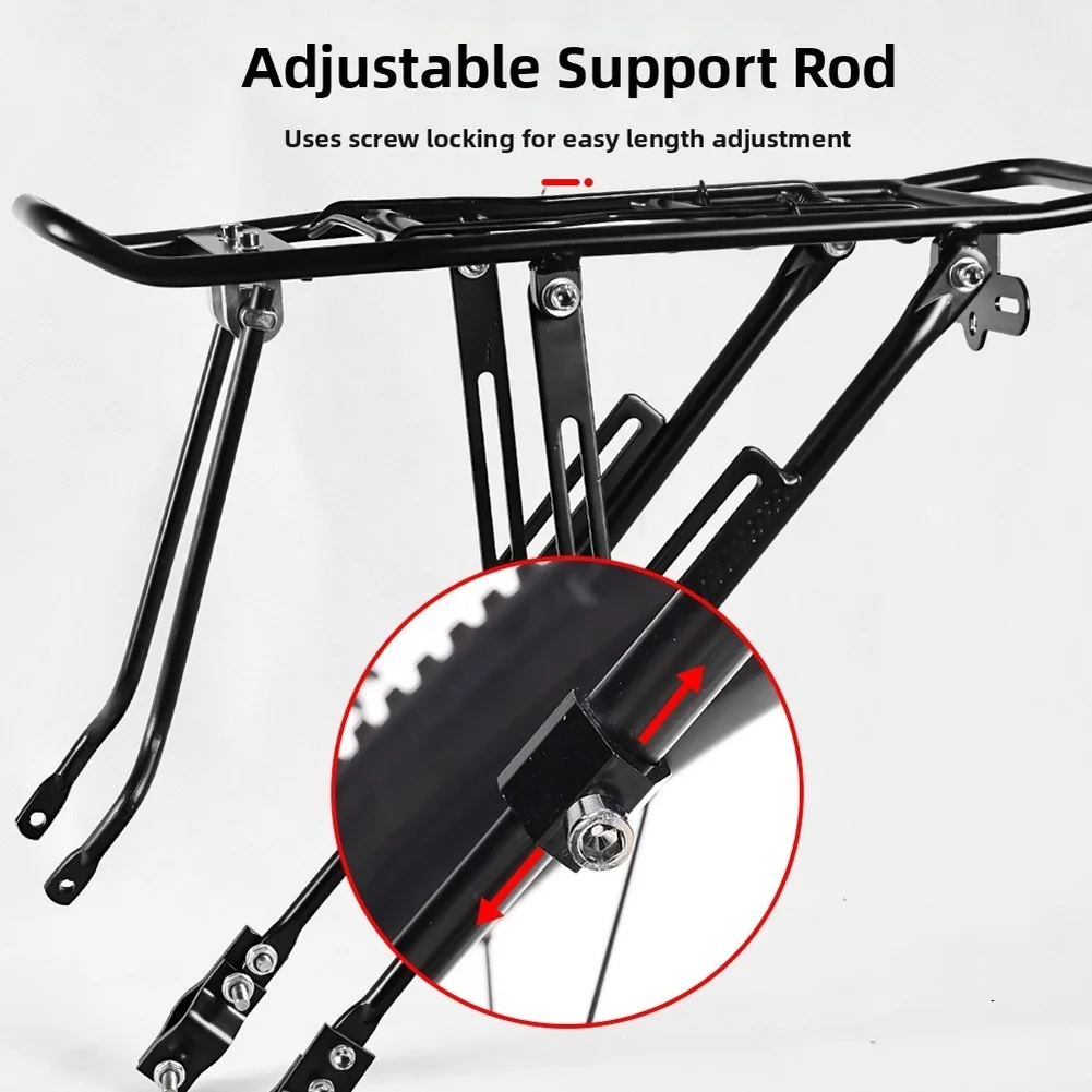 Bike Rear Rack For Disc Brake  - đánh giá và giá Cargo Rack Aluminum