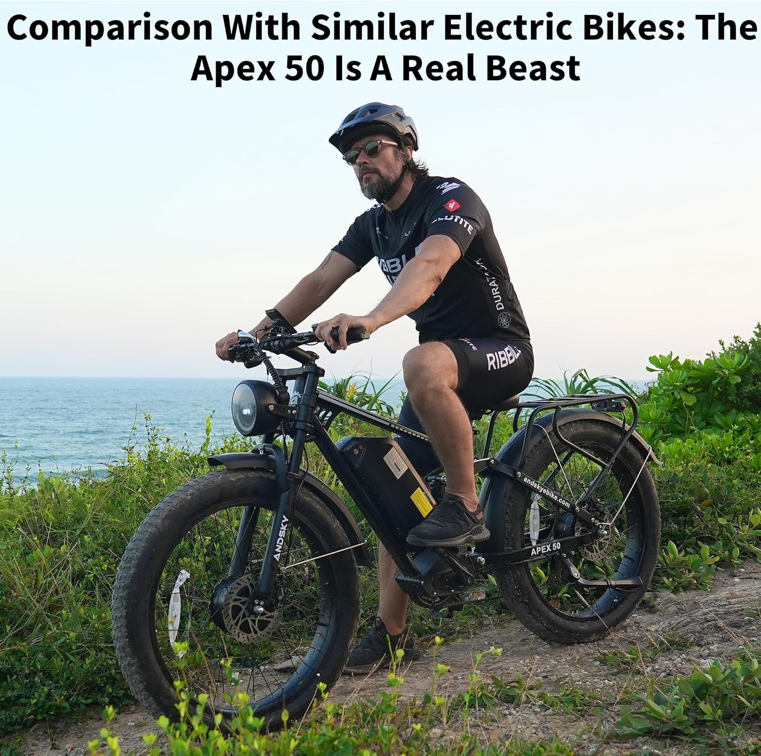 ANDSKY Apex50 AWD Electric Bik - đánh giá và giá Bike Pump Frame Mount