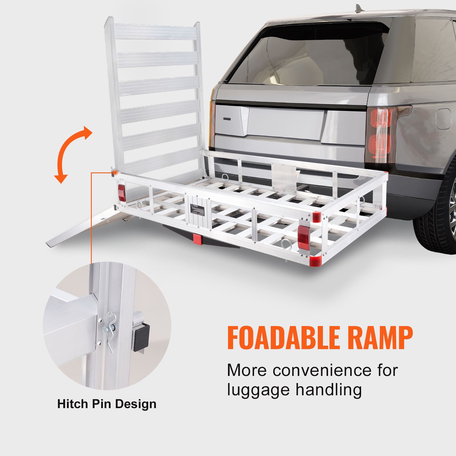 50 X 29.5 X 8.7 Inch Hitch Car - đánh giá và giá Cargo Rack Aluminum
