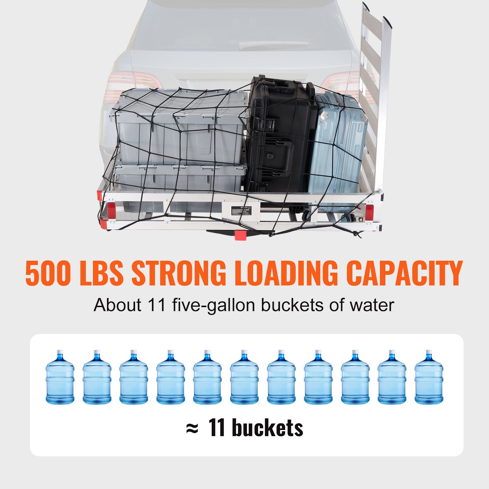 50 X 29.5 X 8.7 Inch Hitch Car - đánh giá và giá Cargo Rack Aluminum