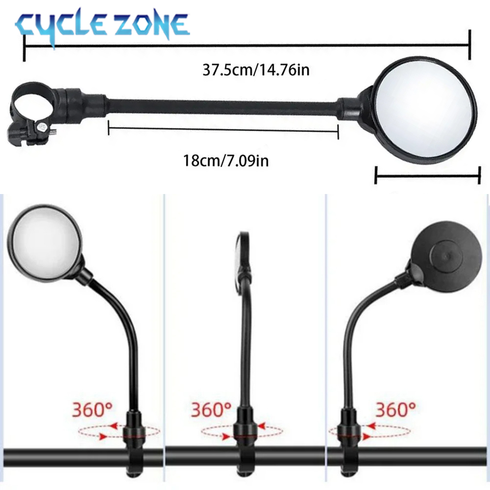 Bicycle Mirror Bike Handlebar  - đánh giá và giá Cycling Zones
