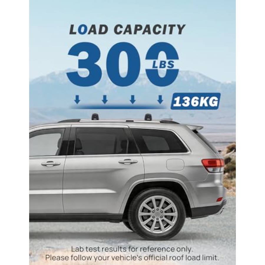 Roof Rack Cross Bars and WL 30 - đánh giá và giá Cargo Rack Aluminum