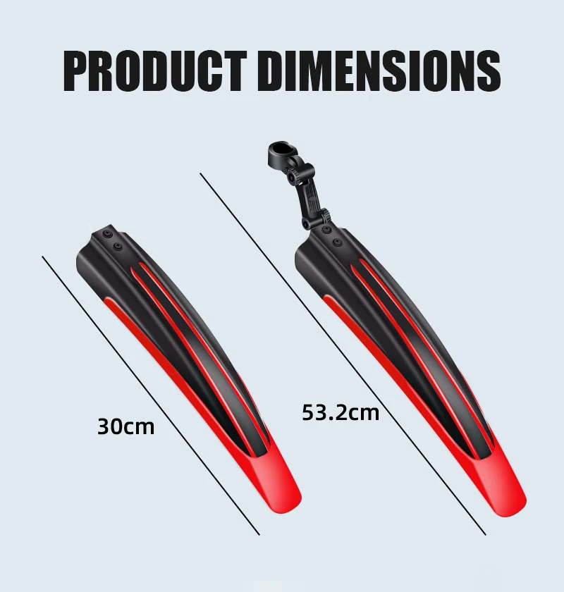 2pcs Bicycle Fenders Splash Fe - đánh giá và giá Fender Mudguard Set